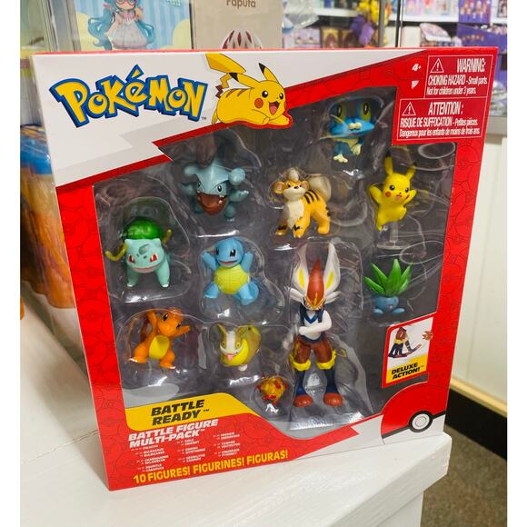Pokemon Battle Figure Multi-Pack 10 Pack - Picture 1 of 5